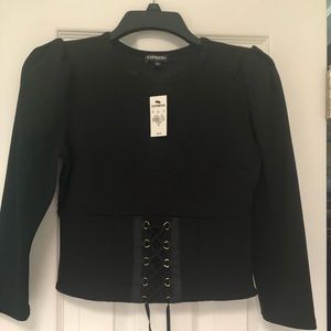 Express 3/4 sleeve blouse